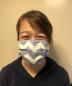 Preview: Behelfsmundschutz in altrosa, Mund-Nasen-Schutz, Gesichtsmaske mit Moltoninnenfutter, wiederverwendbar