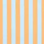 Preview: AU MAISON Wachstuch Band Blue Orange Streifen Orange Blau Abwischbare Tischdecke Meterware beschichtete Baumwolle