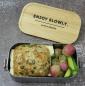 Preview: Eco Lunchbox Brotdose PERSONALISIERT mit Wunschnamen, Bambus Deckel