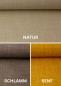 Preview: Beschichtete Baumwolle Charly uni meliert Leinenoptik, matt, acrylbeschichtet, verschiedene Farben