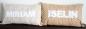 Preview: Namenskissen 50x30cm beige mit Inlet