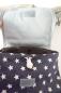 Preview: Kinderrucksack mit Wunschname, Mustermix, Stern