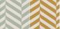 Preview: Au Maison Baumwollstoff Henri Verte pastellgrün oder Mustard senfgelb, Streifen mit Wellen