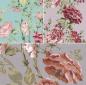 Preview: AU Maison Baumwollstoff Sophia Aqua Sky, Grey oder Dusty Violet Blumenstoff