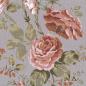 Preview: AU Maison Baumwollstoff Sophia Aqua Sky, Grey oder Dusty Violet Blumenstoff