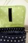 Preview: maritime Lenkertasche mit Klappe Boot Mustermix