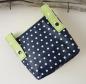 Preview: maritime Lenkertasche mit Klappe Boot Mustermix