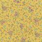 Preview: AU MAISON Wachstuch Loving Liberty Mustard Blümchen senfgelb, beschichtete Baumwolle