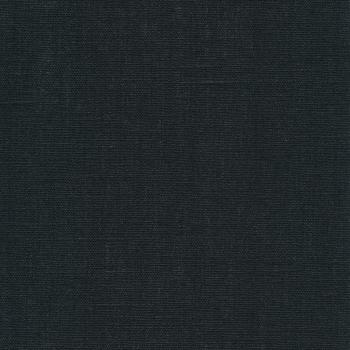 Au Maison Leinen Leinenstoff ACRYLBESCHICHTET Black Schwarz