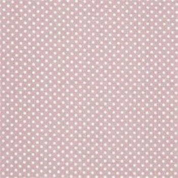 AU MAISON Wachstuch Dots Lavender altrosa Punkte beschichtete Baumwolle