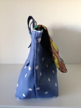 Lenkertasche mit Klappe Dinosaurier inkl. Wunschname