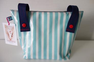 wasserfeste Lenkertasche mit Klappe Flugzeug mit Wunschname