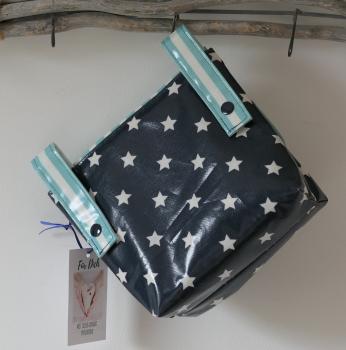 wasserfeste Lenkertasche mit Klappe Motorrad inkl. Wunschname