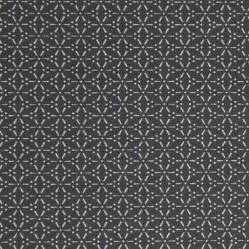 AU Maison Baumwollstoff Sakura Almost Black schwarz