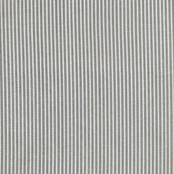 AU Maison Baumwollstoff Stripe Grey grau gestreift