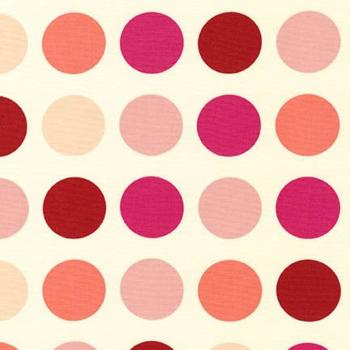 Robert Kaufman Canvas Sevenberry fuchsia dots