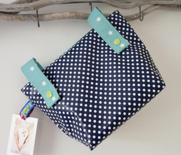 wasserfeste Lenkertasche mit Klappe Auto mit Wunschname