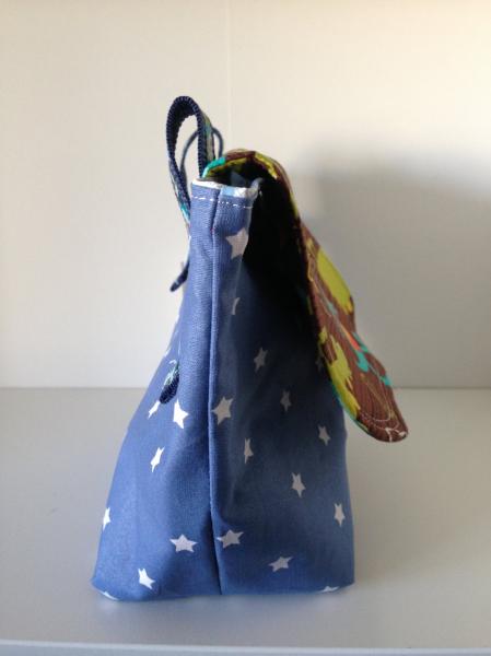Lenkertasche mit Klappe Dinosaurier inkl. Wunschname