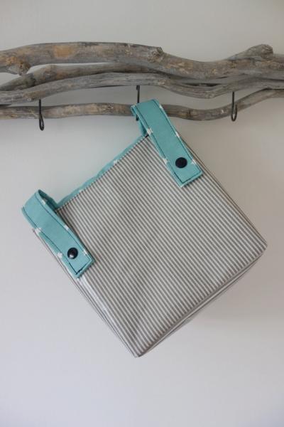 wasserfeste Lenkertasche mit Klappe Pirat inkl. Wunschname