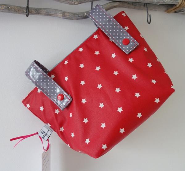 wasserfeste Lenkertasche mit Klappe Pferd mit Wunschname
