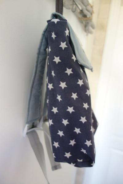 Kinderrucksack mit Wunschname, Mustermix, Stern