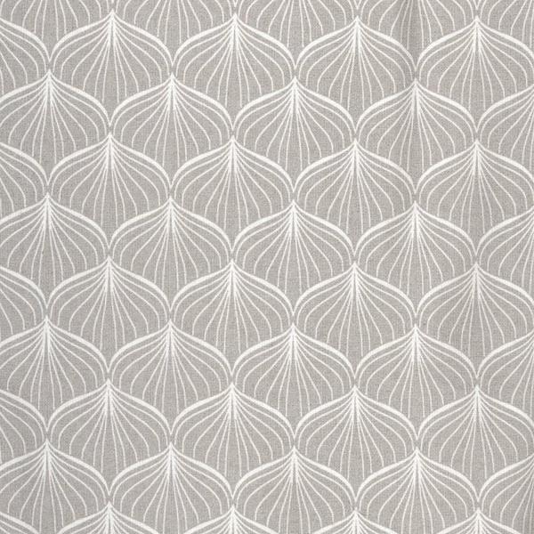 Au Maison Alli Grey hochwertiges Wachstuch in grau und cremeweiß