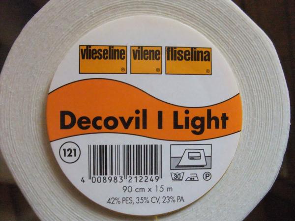 Freudenberg Vilene Decovil I Light Vlies bügelbar fixierbar 0,5 Meter