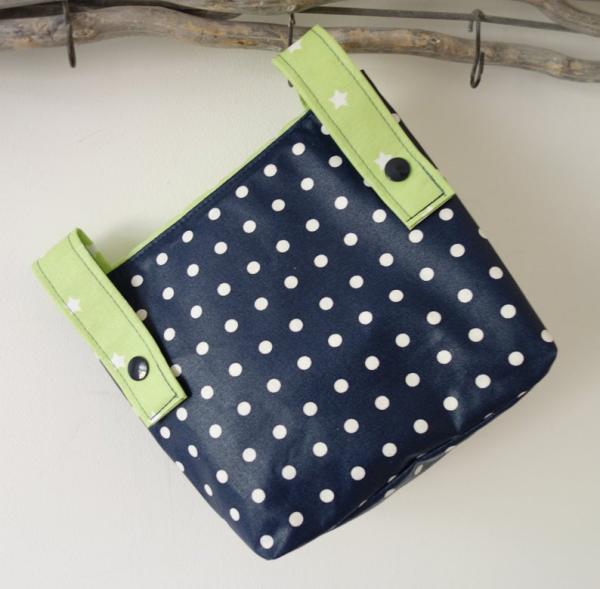 maritime Lenkertasche mit Klappe Boot Mustermix