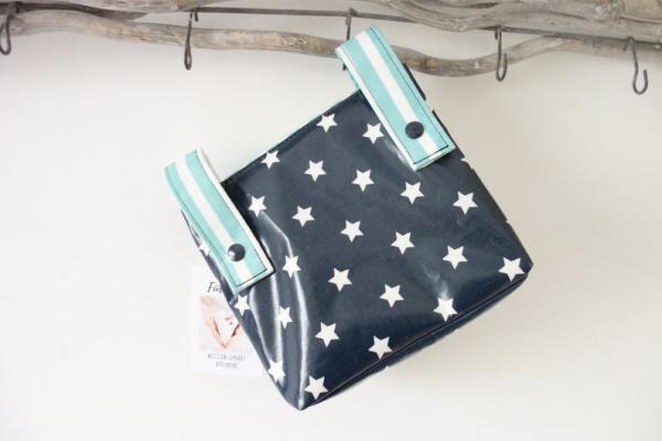 wasserfeste Lenkertasche mit Klappe Bulli mit Wunschname