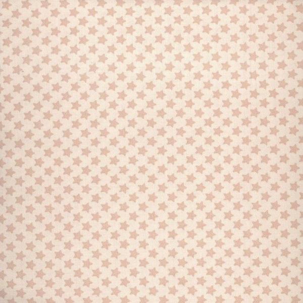AU MAISON Wachstuch Star Nude Powder Sternchen beschichtete Baumwolle